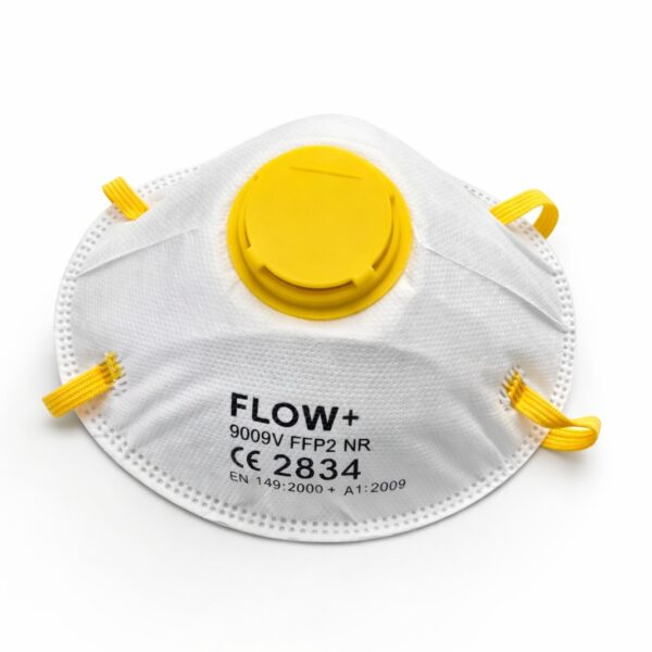 FLOW+ Skyddsmask FFP2 NR med ventil